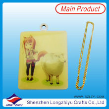 Japan Cartoon Dog Tag Rectangle Dog Tag with Epoxy Printing